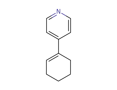 Molecular Structure of 94356-63-5 (Pyridine, 4-(1-cyclohexen-1-yl)-)