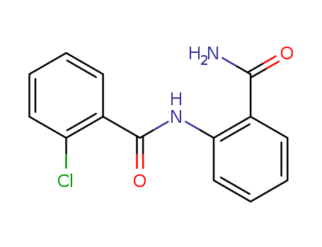 N-(2-carbamoylphenyl)-2-chloro-benzamide cas  4765-49-5