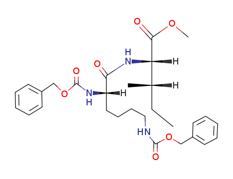N,N'-BIS(CARBOBENZYLOXY)-L-LYSYL-L-ISOLEUCINE METHYL ESTER