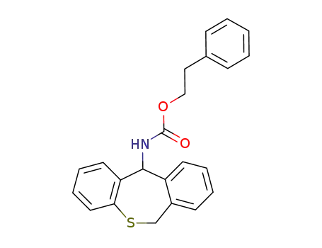 Phenethyl (6,11-dihydrodibenzo(b,e)thiepin-11-yl)carbamate