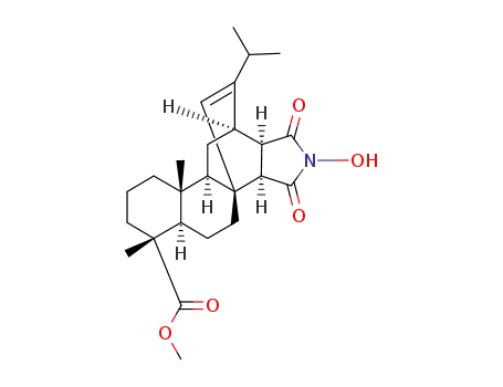 methyl (3aR,6R,9aR,11aR)-2-hydroxy-3b,11-(12-isopropyletheno)-6,9a-dimethyl-1,3-dioxohexadecahydro-1H-naphtho[2,1-e]isoindole-6-carboxylate