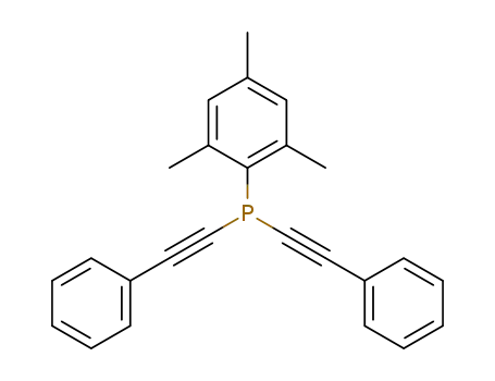 Bis(phenylethynyl)(2,4,6-trimethylphenyl)phosphan