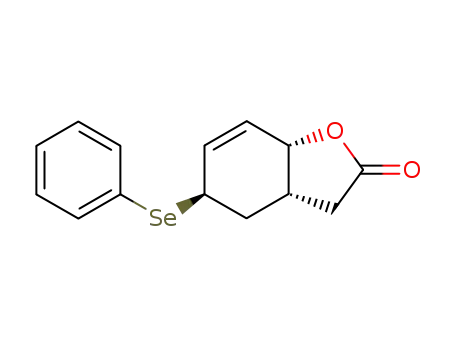 (3aR,5R,7aR)-5-Phenylselanyl-3a,4,5,7a-tetrahydro-3H-benzofuran-2-one