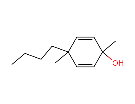 Molecular Structure of 90095-60-6 (2,5-Cyclohexadien-1-ol, 4-butyl-1,4-dimethyl-)