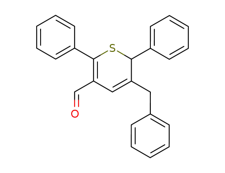 3-BENZYL-2,6-DIPHENYL-2H-THIOPYRAN-5-CARBALDEHYDE