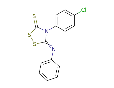 4-p-chlorophenyl-5-phenylimino-3-thio-1,2,4-thiadiazolidine