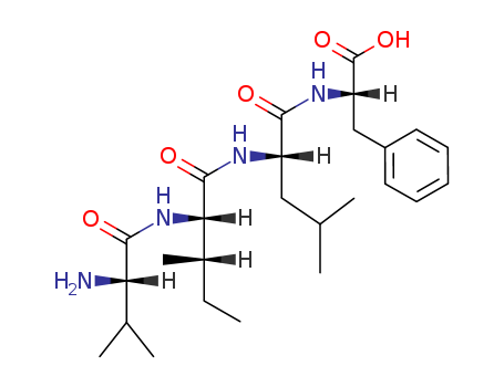 L-Phenylalanine, N-[N-(N-L-valyl-L-isoleucyl)-L-leucyl]-