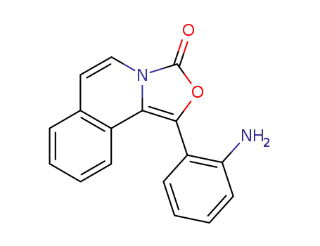 1-(2-amino-phenyl)-oxazolo[4,3-<i>a</i>]isoquinolin-3-one