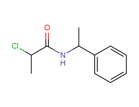 2-CHLORO-N-(1-PHENYLETHYL)PROPANAMIDE