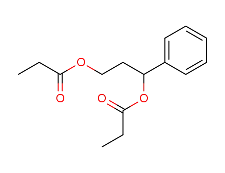 Molecular Structure of 99567-84-7 (1-phenyl-1,3-bis-propionyloxy-propane)