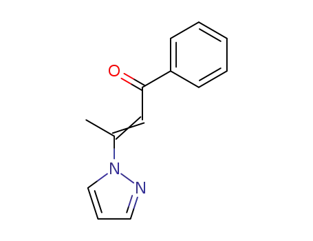 2-Buten-1-one, 1-phenyl-3-(1H-pyrazol-1-yl)-