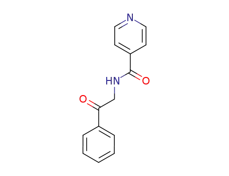 Molecular Structure of 872787-63-8 (N-(phenacyl)isonicotinamide)