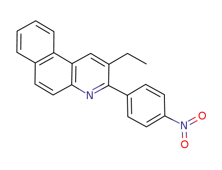 2-ethyl-3-(4-nitrophenyl)-benzo[f]quinoline