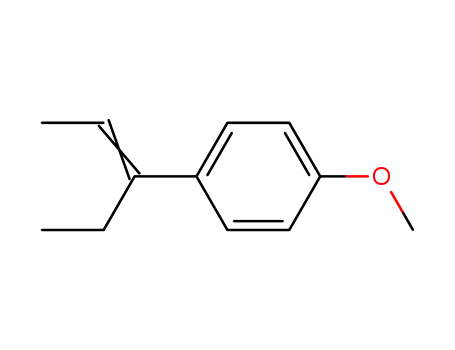 Benzene, 1-(1-ethyl-1-propenyl)-4-methoxy-