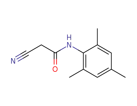 Molecular Structure of 24578-56-1 (2-CYANO-N-(2,4,6-TRIMETHYL-PHENYL)-ACETAMIDE)