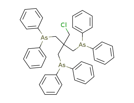 (Chlormethyl)tris<(diphenylarsino)methyl>methan