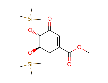 4,5-bis-O-trimethylsilyl-3-deshydroshikimate de methyle