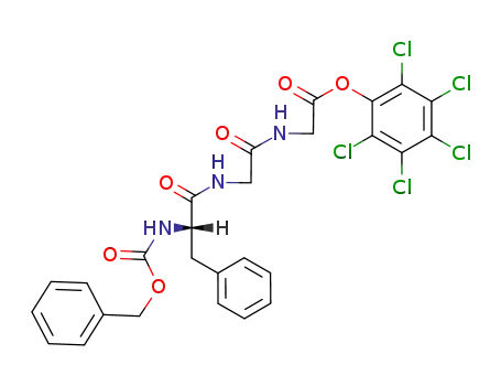 N-benzyloxycarbonyl-L-phenylalanylglycylglycine pentachlorophenyl ester