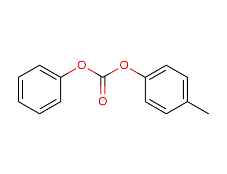 Molecular Structure of 13183-20-5 (Carbonic acid phenyl p-tolyl ester)