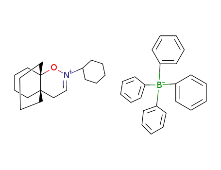 4a,8a-Butano-4H-1,2-benzoxazinium, 2-cyclohexyl-5,6,7,8-tetrahydro-,
tetraphenylborate(1-)