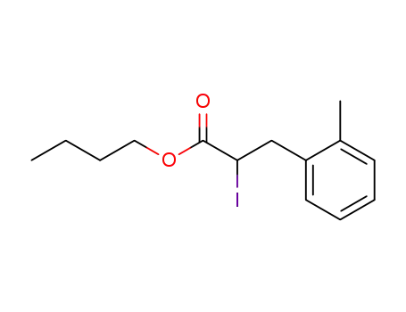 2-Iodo-3-o-tolyl-propionic acid butyl ester