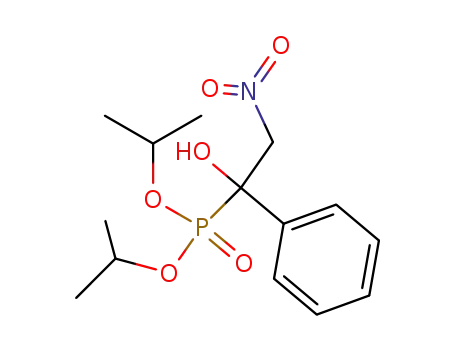Phosphonic acid, (1-hydroxy-2-nitro-1-phenylethyl)-, bis(1-methylethyl)
ester
