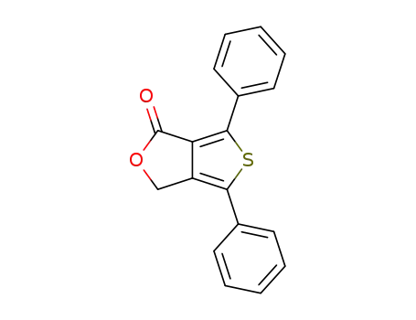 Molecular Structure of 59611-37-9 (1H,3H-Thieno[3,4-c]furan-1-one, 4,6-diphenyl-)