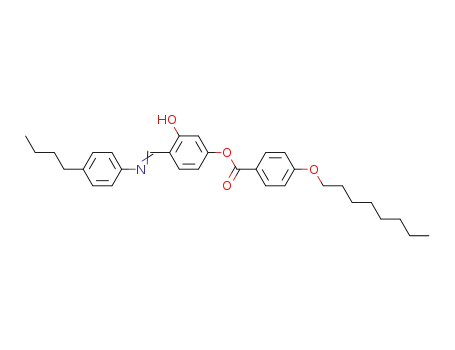 N-<2-hydroxy-4-(4-octyloxybenzoyloxy)benzylidene>-4-butylanilide