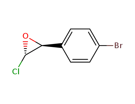 Oxirane, 2-(4-bromophenyl)-3-chloro-, trans-