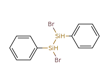 Molecular Structure of 27484-19-1 (1,2-Dibrom-1,2-diphenyldisilan)