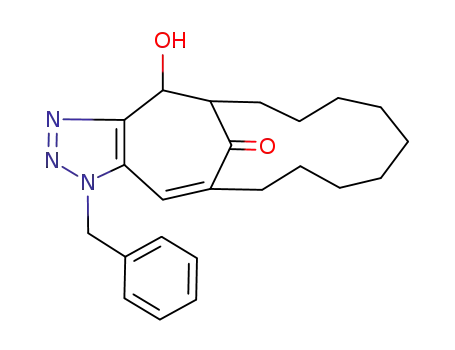4-Hydroxy-1-benzyl-4,5-dihydro-5,7-nonano-6(2H)-cycloheptatriazolone