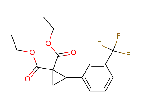 1,1-bis(ethoxycarbonyl)-2-(m-trifluoromethylphenyl)cyclopropane