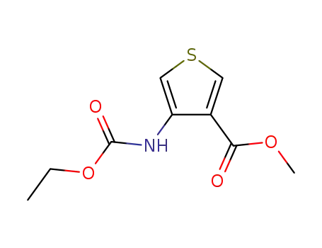 ethyl (4-methoxycarbonyl)thiophene-3-carbamate