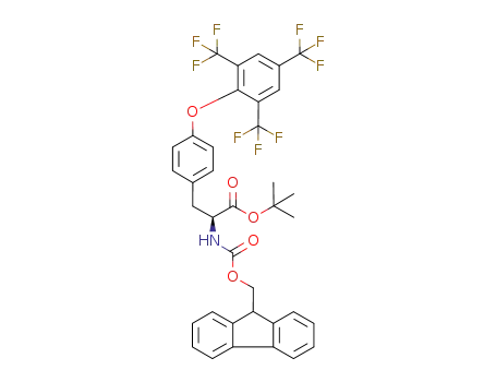 Molecular Structure of 1159059-93-4 (C<sub>37</sub>H<sub>30</sub>F<sub>9</sub>NO<sub>5</sub>)