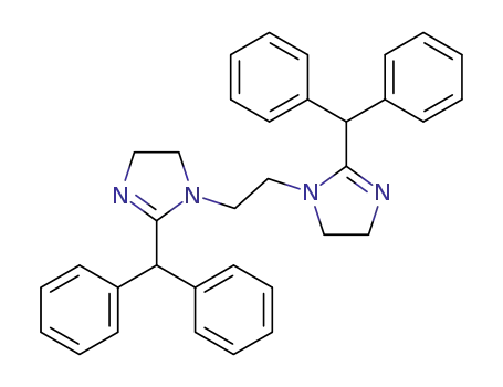 1,2-bis-(2-benzhydryl-4,5-dihydro-imidazol-1-yl)-ethane