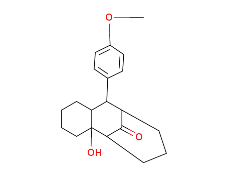 8-(4-methoxyphenyl)tricyclo(7.3.1.0<sup>2,7</sup>)tridecan-2-ol-13-one