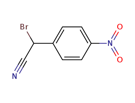 Molecular Structure of 38534-20-2 (bromo(4-nitrophenyl)acetonitrile)