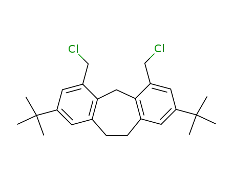 2,8-di-tert-butyl-4,6-bis(chloromethyl)-10,11-dihydro-5H-dibenzo<a,d>cycloheptene