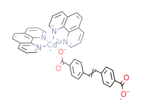 cadmium(biphenylethene-4,4'-dicarboxylato)(1,10-phenanthroline)2