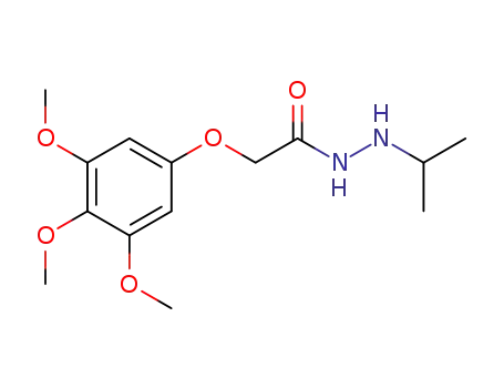 1-(3,4,5-Trimethoxyphenoxyacetyl)-2-(2-propyl)hydrazine