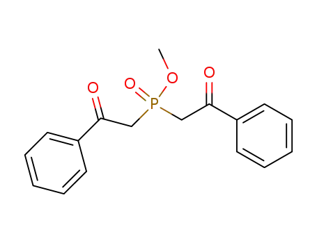 Molecular Structure of 51104-22-4 (Phosphinic acid, bis(2-oxo-2-phenylethyl)-, methyl ester)