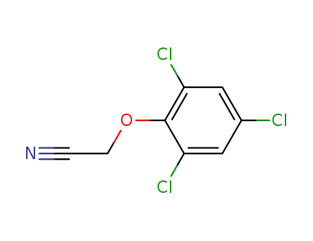 Molecular Structure of 101495-06-1 ((2,4,6-trichloro-phenoxy)-acetonitrile)