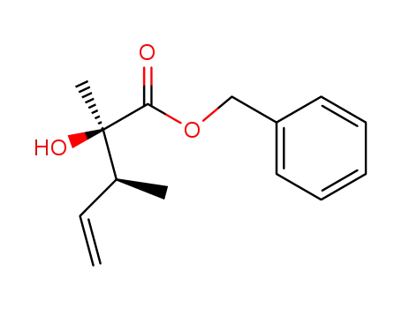benzyl erythro-2,3-dimethyl-2-hydroxy-4-pentenoate