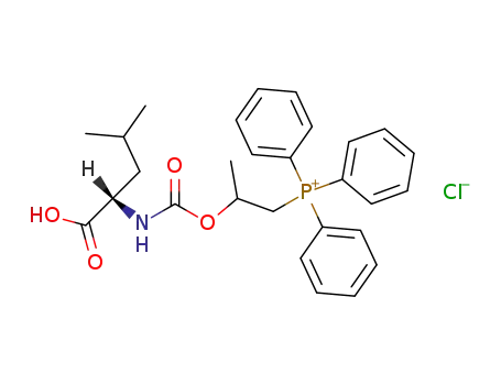 N-<2-(Triphenylphosphonio)isopropyloxycarbonyl>-L-leucin-chlorid