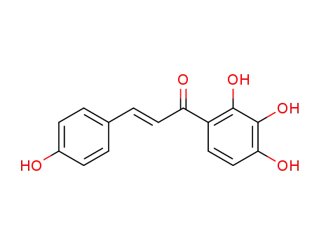 Molecular Structure of 294639-07-9 (4.2'.3'.4'-tetrahydroxy-<i>trans</i>-chalcone)