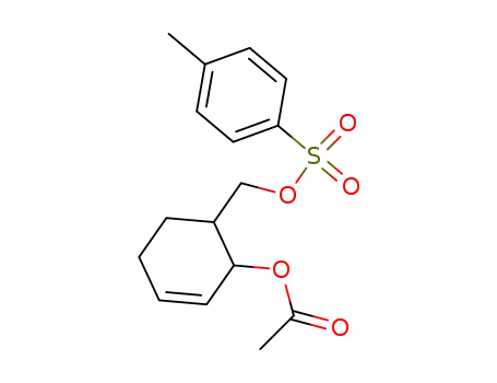 3-Cyclohexene-1-methanol, 2-(acetyloxy)-, 4-methylbenzenesulfonate