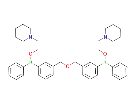 bis(3,3'-(phenyl-2-piperidylethoxyboryl)benzyl) ether