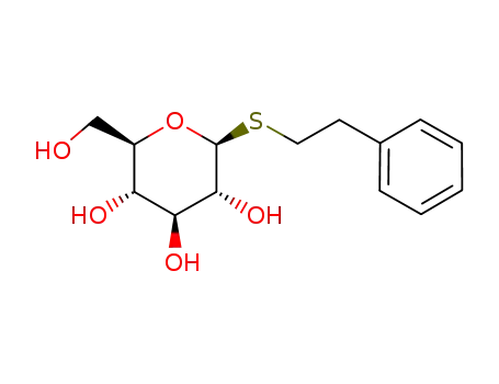 Molecular Structure of 800376-82-3 (Phenylethylb-D-thiogalactopyranoside)