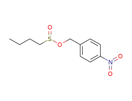 p-nitrobenzyl 1-butanesulfinate