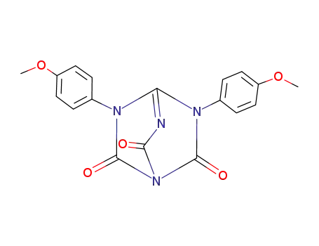 3,8-bis(4-methoxyphenyl)-1,3,5,8-tetraazabicyclo<2.2.2>oct-4-ene-2,6,7-trione